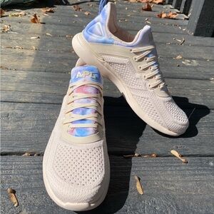 APL Women's light pink and Blue Sneakers